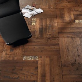 Segreti Ca’ Sette modular geometric wood floor