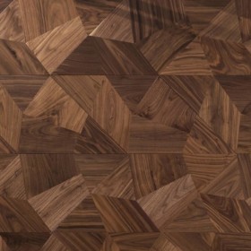 Frammenti Ca' Sette Soft modular geometric wood floor